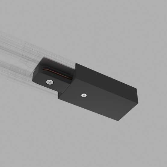 Ввод питания и заглушка торцевая для однофазного шинопровода черный TRP-1-1-BK