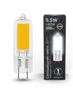 Светодиодная лампа Gauss 5|5W 500Lm 4100K G4 107807205
