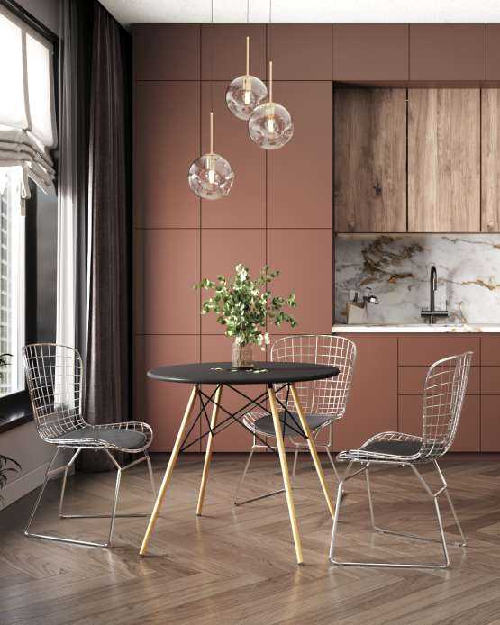 Стол круглый EAMES DSW NEW D=80 черный — изображение 2