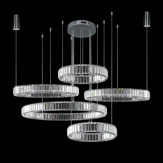 10135/5 Chrome Подвесной светильник LOFT IT Crystal ring — изображение 2