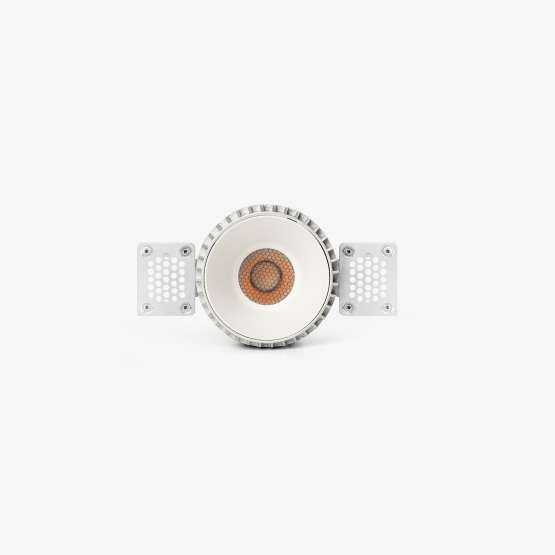 Tulipa Белый встраиваемый даунлайт без рамки 7W 15° 2700K CRI90 TRIAC