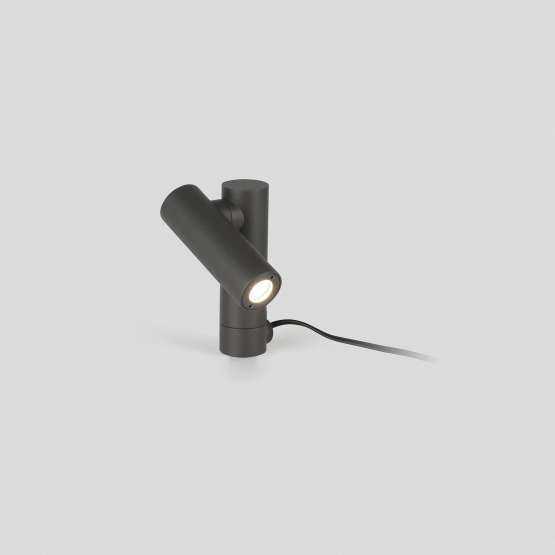 Темно-серая лампа Spy 145 на столбе  LED 6W 3000K 30° — изображение 2