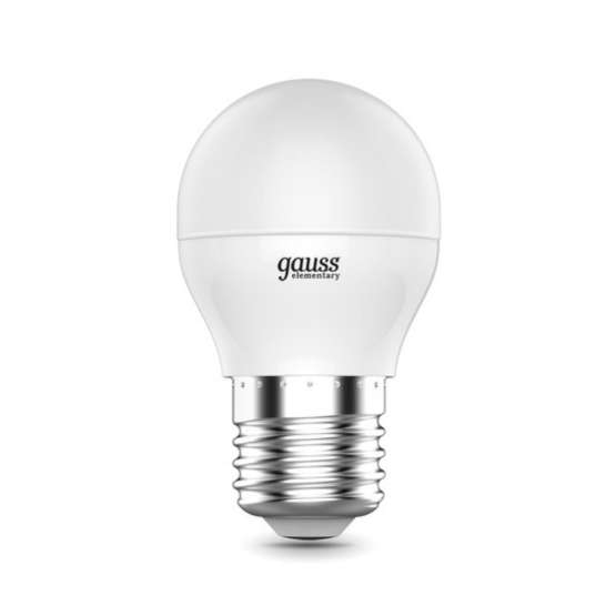 Светодиодная лампа Gauss Шар 8W 540Lm 4100K E27 53228 — изображение 2