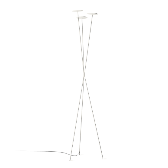 Напольный торшер Vibia Skan,10 White PUSH