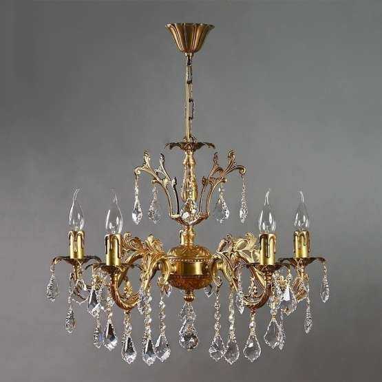 Люстра Granada Ambiente 5L 2118/5 AB Leaf Crystal — изображение 2