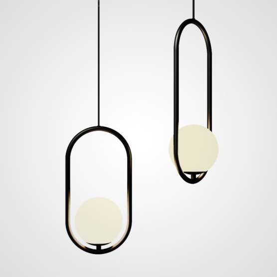 Подвесной Светильник Matthew Mccormick Hoop 50 Black Mila Pendant By
                    Imperiumloft — изображение 2