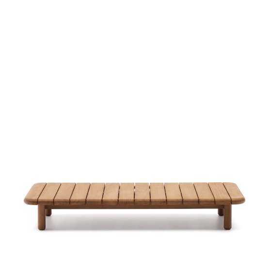 Журнальный столик Turqueta из массива тикового дерева, 140 x 70 см