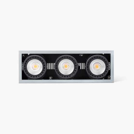 Mini Colin-3 Серый встраиваемый светильник CRI95 54-75W 4000K 56°