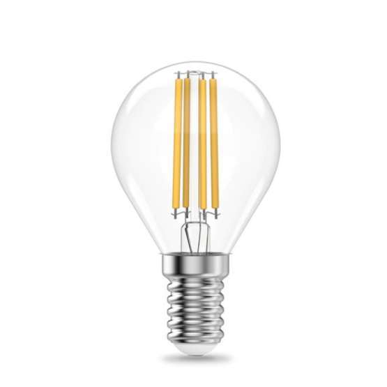 Светодиодная филаментная лампа Gauss FILAMENT ELEMENTARY Шар 8W 510Lm 2700K E14 52118 — изображение 2