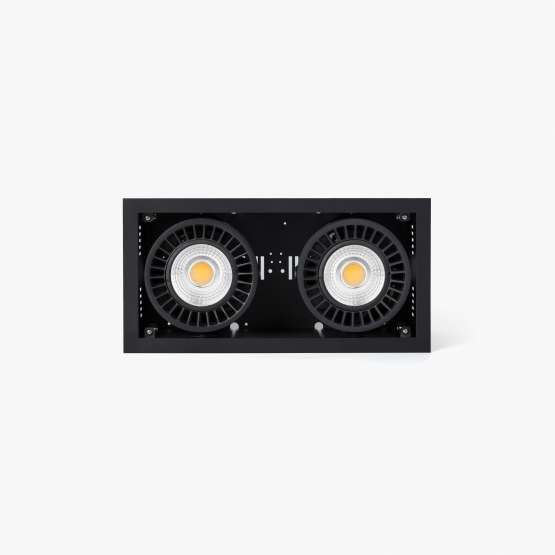 Встраиваемый светильник Colin-2 черный LED CRI95 48-72W 3000K 20°