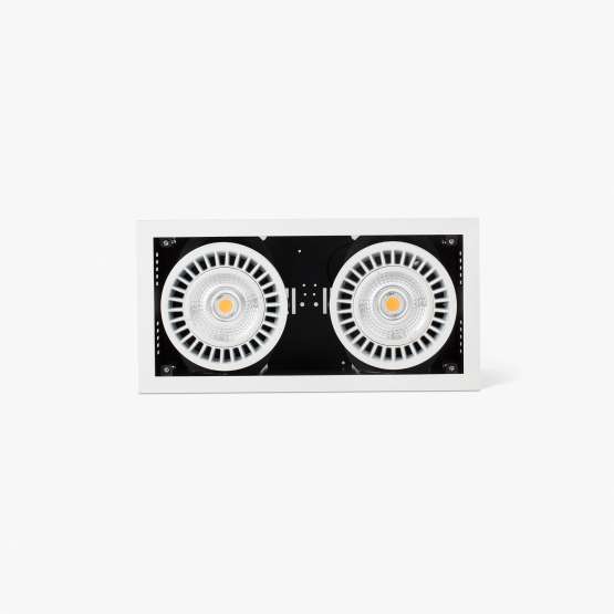 Встраиваемый светильник Colin-2 белый LED CRI95 48-72W 3000K 56°