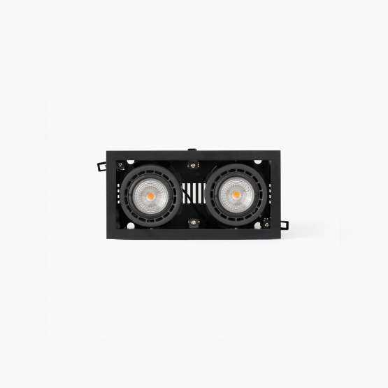 Встраиваемый светильник Colin-2 Nano черный с рамкой LED 14 - 24W 2700K 20 — изображение 2