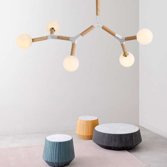 Подвесная Люстра Formula 6 Lamps By Imperiumloft — изображение 2