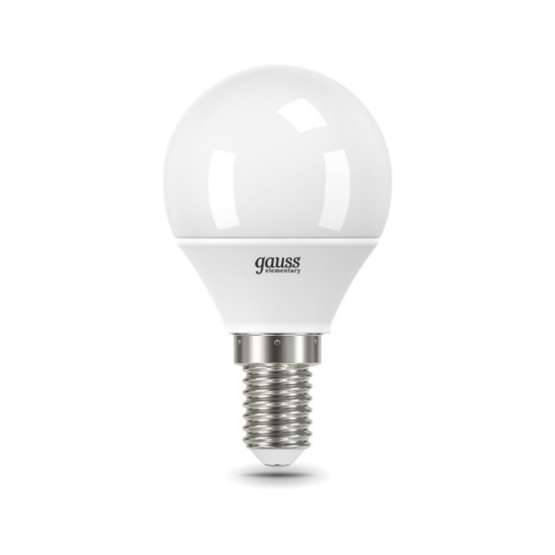 Светодиодная лампа Gauss Шар 12W 920Lm 4100K E14 53122 — изображение 2
