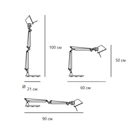 Лампа настольная Tolomeo micro — изображение 6