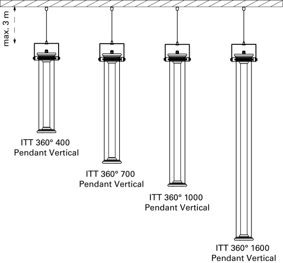 DCW editions IN THE TUBE 360° ITT 360° HORIZONTAL VERTICAL подвесной светильник — изображение 2