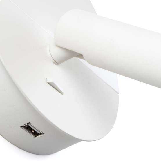 Настенный светильник DUAS White Reader с USB — изображение 2