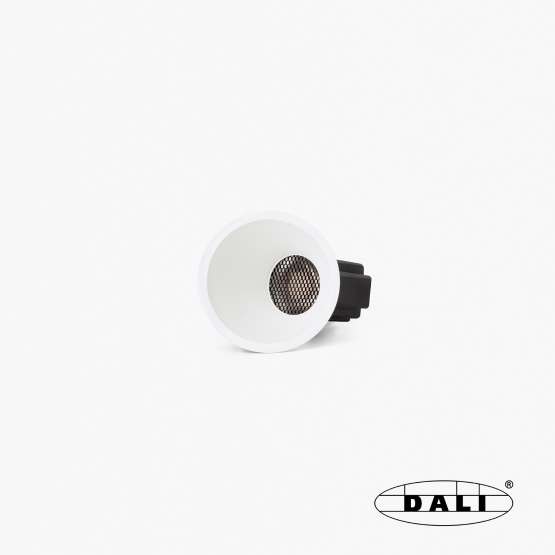 Tulipa Белый встраиваемый даунлайт ASIM 10W 15° 2700K CRI90 DALI