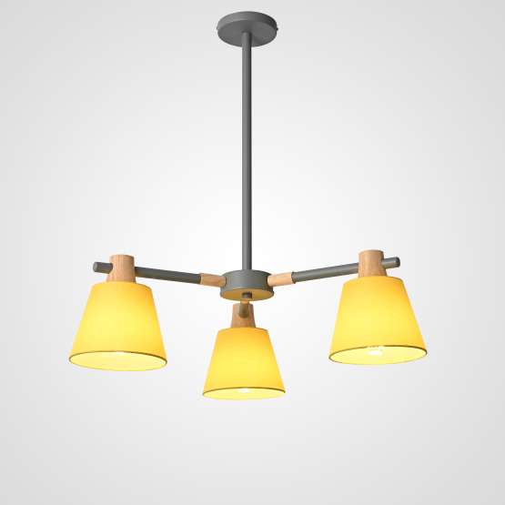 Потолочная Люстра На Штанге Natura A Yellow 3 By Imperiumloft