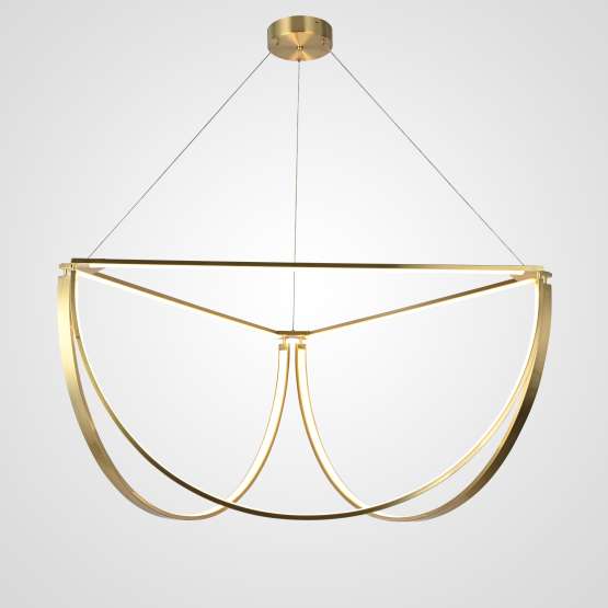 Подвесной Светильник Solana Light 3 Gold By Imperiumloft