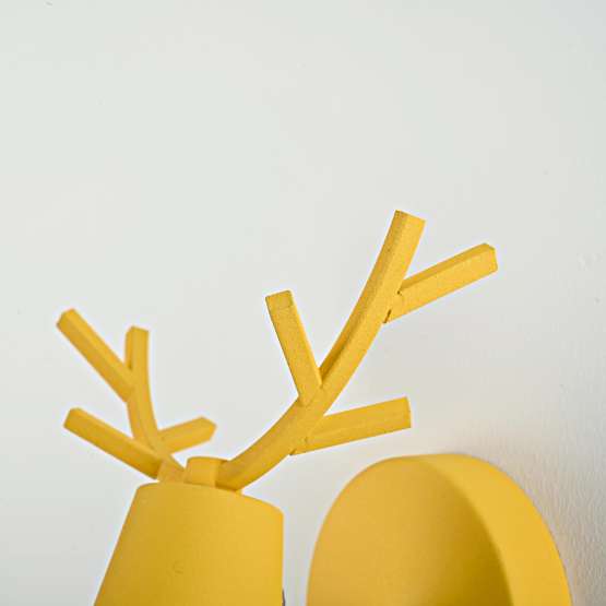 Бра С Рожками Deer A Yellow By Imperiumloft — изображение 3
