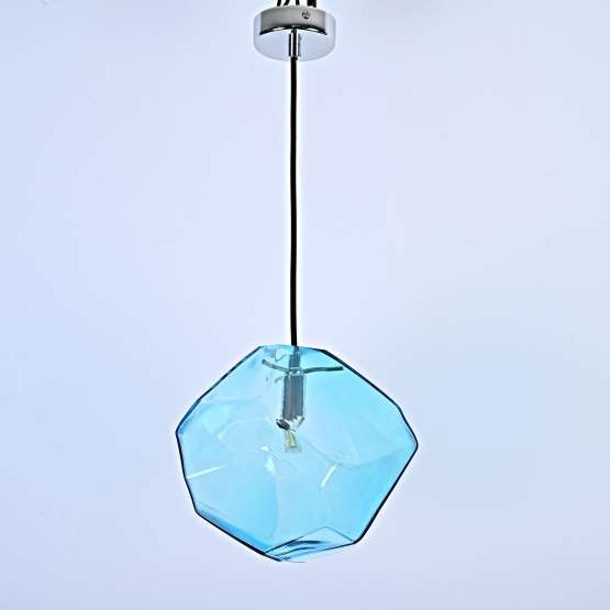 Подвесной Светильник Color Ice Cube Pendant Jevio 1 Голубой By Imperiumloft — изображение 3