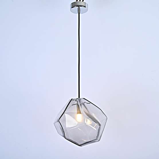 Подвесной Светильник Color Ice Cube Pendant Jevio 1 Серый By Imperiumloft — изображение 3