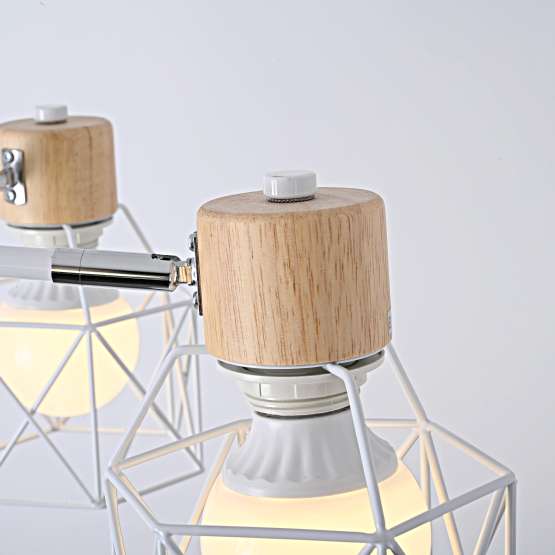 Потолочная Люстра Corf B3 White 6 Lamps By Imperiumloft — изображение 2
