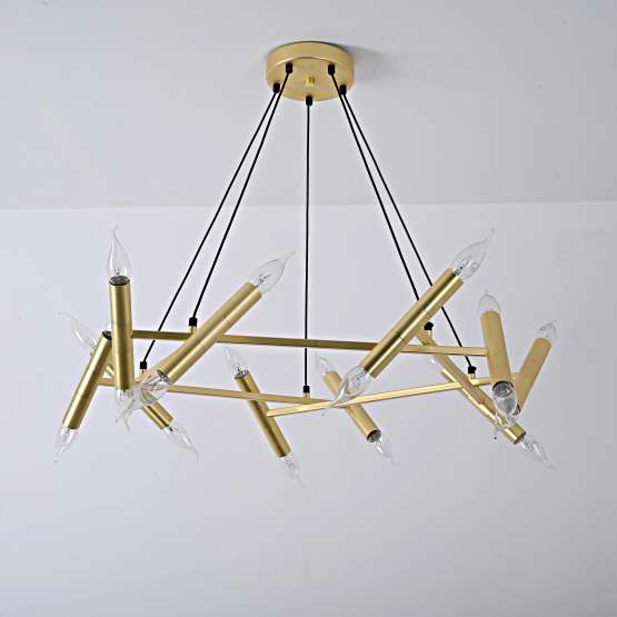 Подвесной Светильник Jonathan Browning Le Pentagone Chandelier 20 Light By
                    Imperiumloft — изображение 2