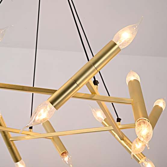 Подвесной Светильник Jonathan Browning Le Pentagone Chandelier 20 Light By
                    Imperiumloft — изображение 3