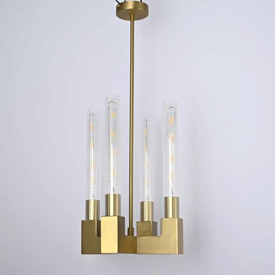 Люстра Canelle Pendant Lamp 4 Modern Brass By Imperiumloft — изображение 2