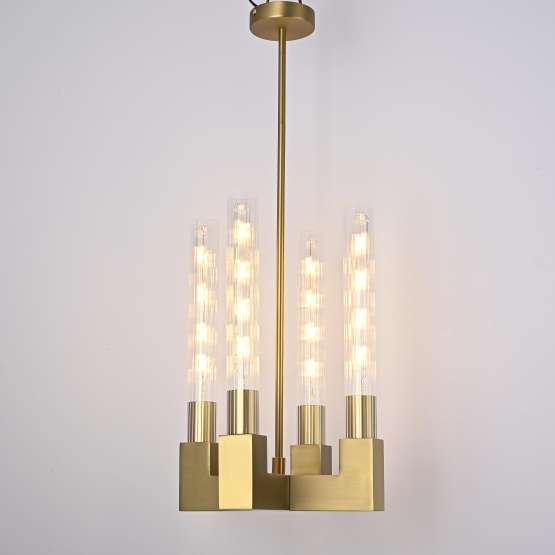 Люстра Canelle Pendant Lamp 4 Modern Brass By Imperiumloft — изображение 3