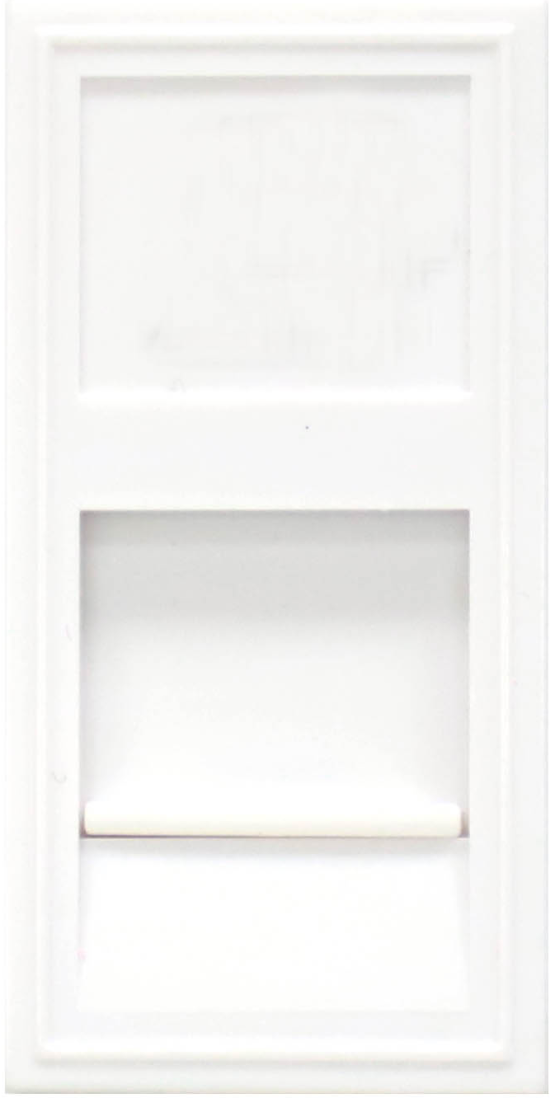 Donel Розетка DEC RJ45 UTP кат.6, 1мод., черн. (22.5х45мм)