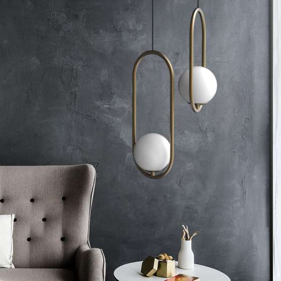 Подвесной Светильник Matthew Mccormick Hoop 50 Бронза Mila Pendant By
                    Imperiumloft — изображение 3