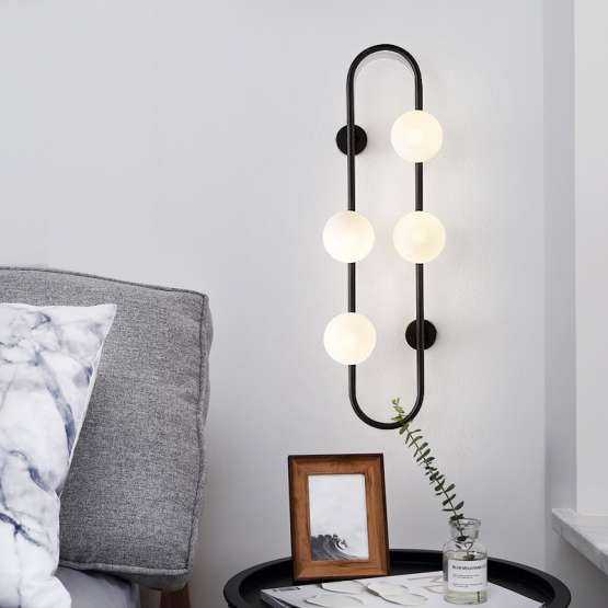 Настенное Бра Hoop Wall H115 Black By Imperiumloft — изображение 3