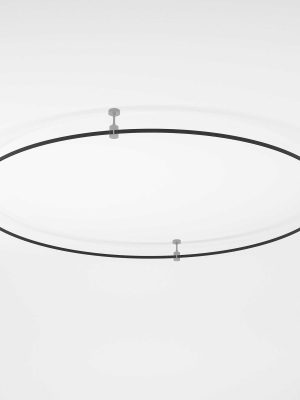 Esthetic Magnetic Шинопровод Round черный Ø1800 85218/00