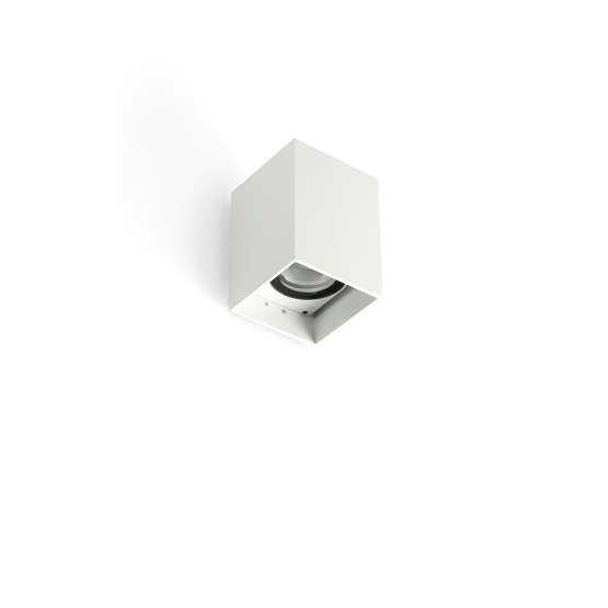 Уличный настенный светильник KOV квадратный белый LED 6W 2700K 34°