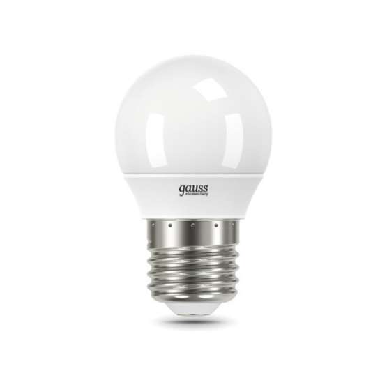 Светодиодная лампа Gauss Шар 6W 470Lm 6500K E27 53236 — изображение 2