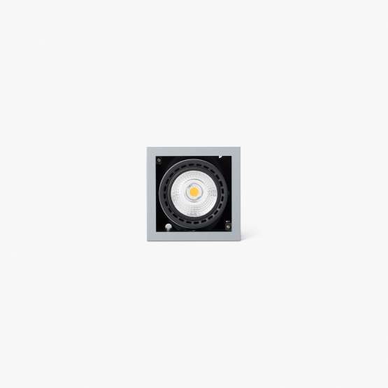 Встраиваемый светильник Mini Colin-1 серый LED CRI95 18-25W 3000K 20°