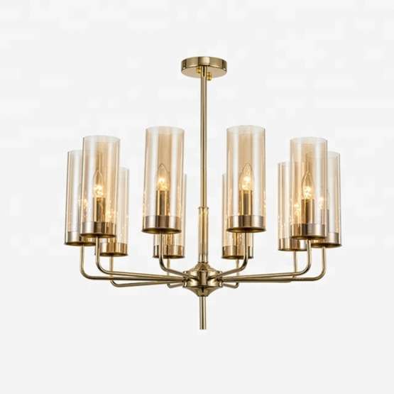 Люстра Glass Tube Chandelier 10 — изображение 2