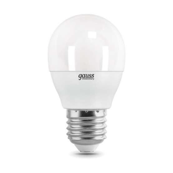 Светодиодная лампа Gauss Шар 10W 730Lm 4100K E27 53220 — изображение 2
