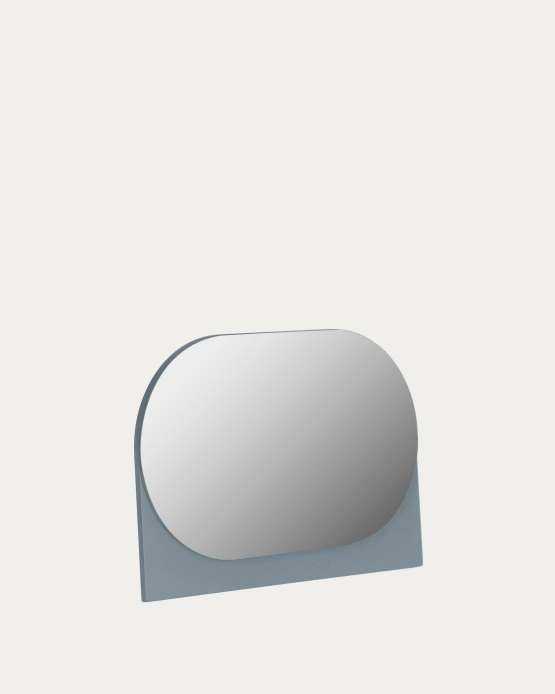 Зеркало Mica серое 23 x 16 cm