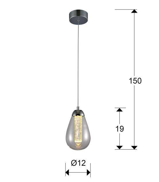 Подвесной светильник Taccia 1L LED Ø12 — изображение 2