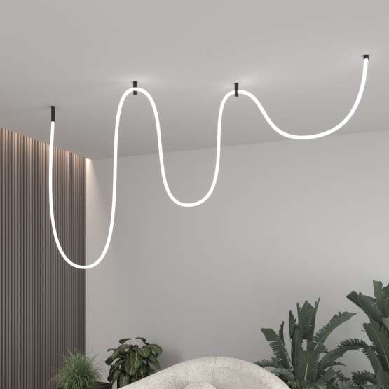 Гибкий неон 336 Led 12 Вт IP20 4200K Full light круглый дневной белый, 5 м 24V
                    12W 336Led 2835 IP20