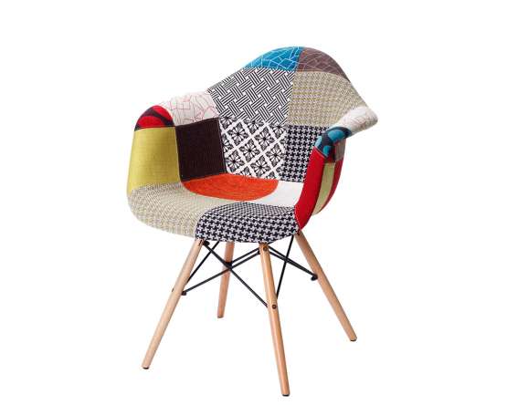 Стул Eames DAW Patchwork