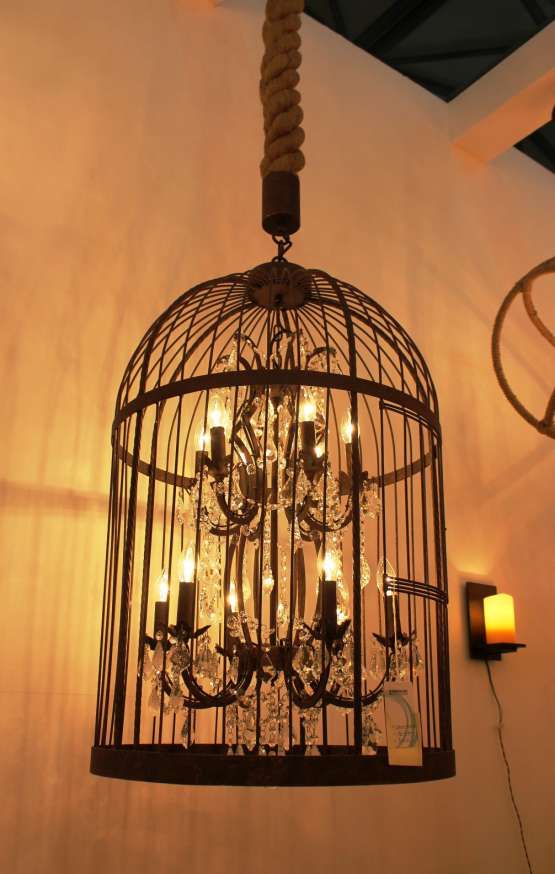 Люстра Vintage birdcage 5006–D4+4 — изображение 2