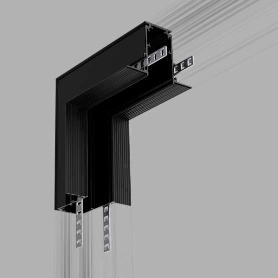 Коннектор угловой внутренний для встраиваемого шинопровода Slim Magnetic
                    85093/11