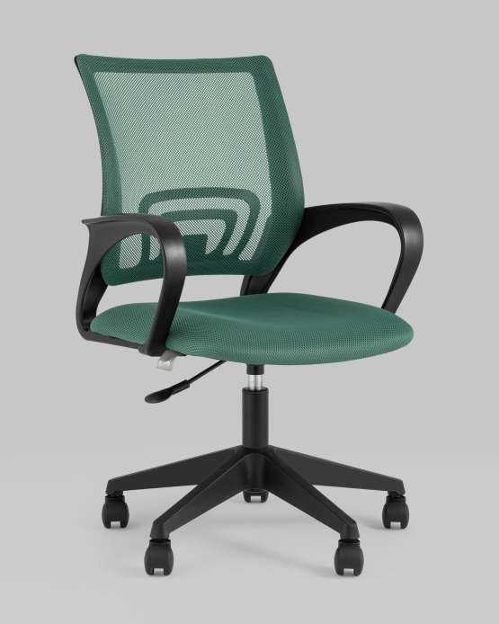Кресло офисное TopChairs ST-Basic сетка/ткань зеленый — изображение 2