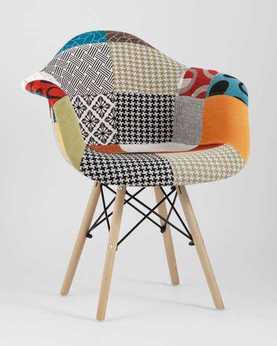Кресло Eames DSW пэчворк — изображение 2