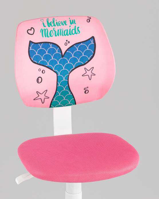 Кресло компьютерное детское ЛОЛО Mermaid Tail пластик белый — изображение 2